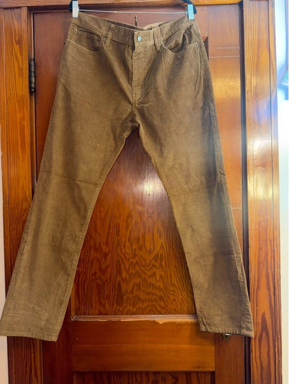 J.Crew Men’s Slim Flex Corduroy Pants Brown W36 L32